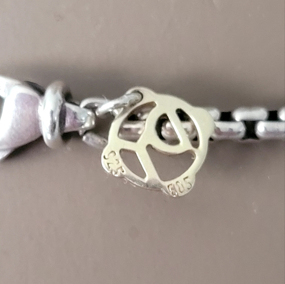 David Yurman Two-Tone Chain w/ Rise Quartz Pendant Necklace - Picture 4 of 9